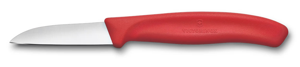 Swiss Classic, paring knife, 6cm, straight, red 6.7301.C1 Victorinox