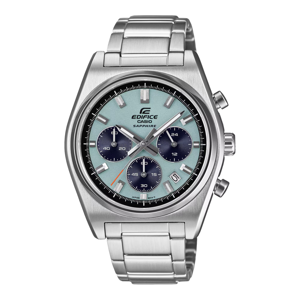 CASIO EDIFICE SS SIL/BLUE EFB-730D-2BVCR