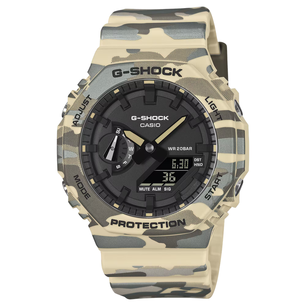 CASIO G-Shock AD RSN CAMO BR GA-2100CM-5ACR