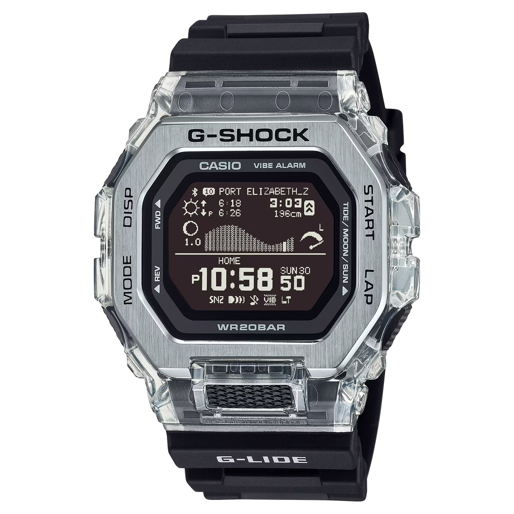 CASIO G-Shock D RSN BT TIDE GRAPH BK GBX-100S-1CR