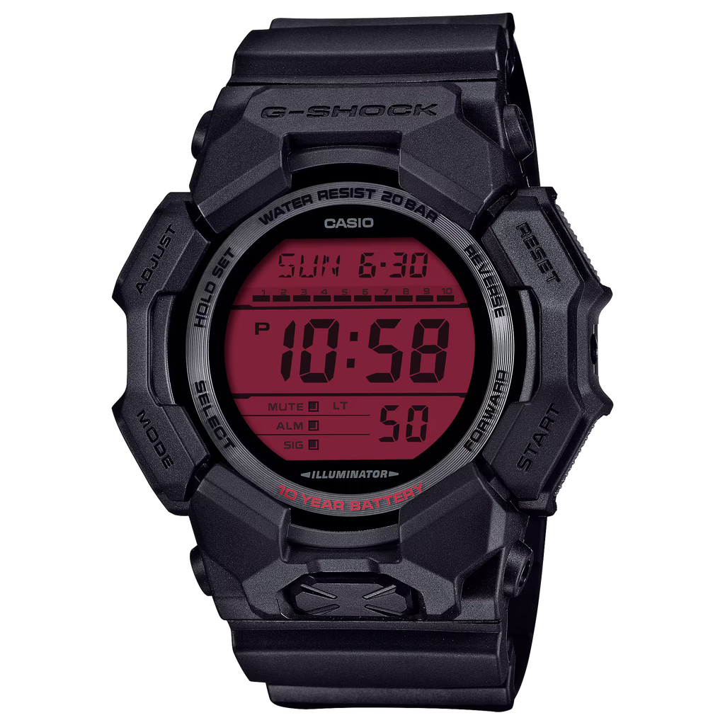 CASIO G-Shock RSN BLACK/RED GD-010BBR-1CR