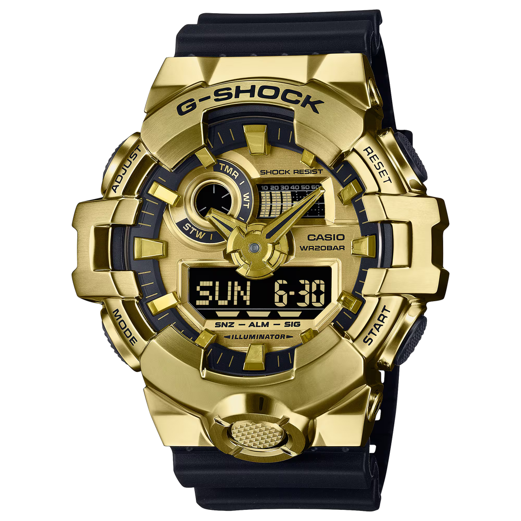 CASIO G-Shock AD RSN BK/GD GM-700G-9ACR