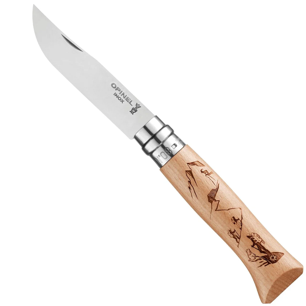 Opinel No.08 Alpine Adventure - Mountain Biking OP.002187