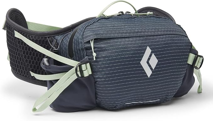 Black Diamond PURSUIT WAIST PACK 6 L Carbon-Foam Green BD6800089493ALL1