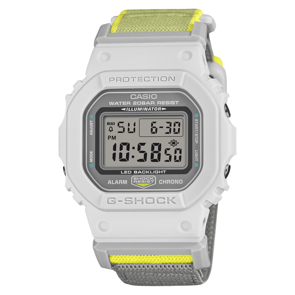 G-Shock Casio D CLOTH WT/GR 45495264080  DW-5600MNC-7A8CR