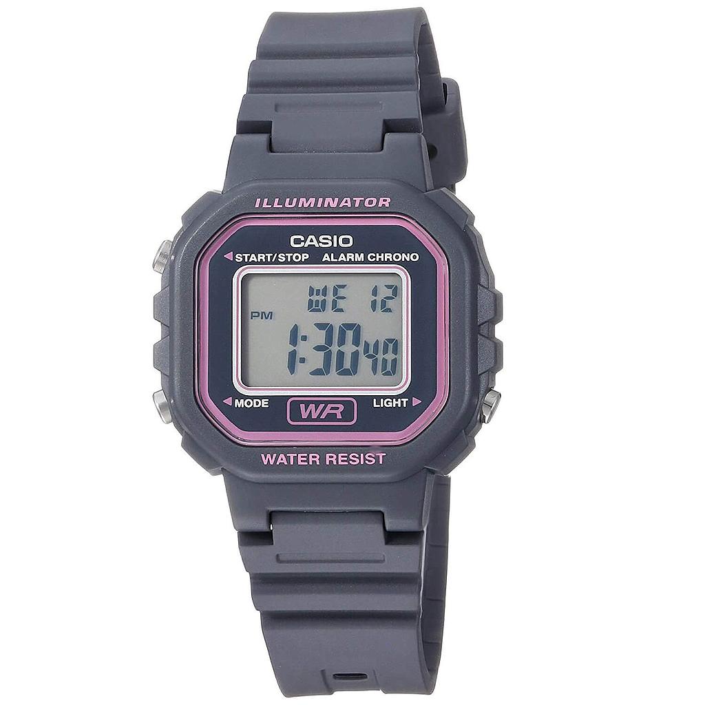 CASIO W's Digital Resin GryPnk LA-20WH-8ACF