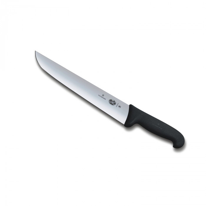 Cuchillo para carnicero recto, Hoja 18 cm negro 5.5203.18