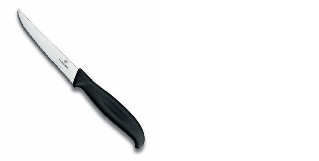 CUCHILLO SWISS CLASSIC PARA CARNE; 14CM; NEGRO