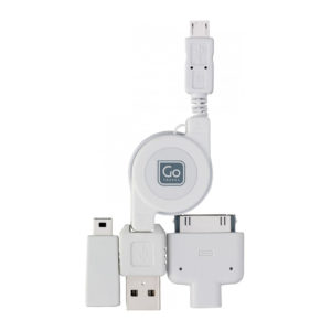 Cable USB extendible con multiples conectores GoTravel 043