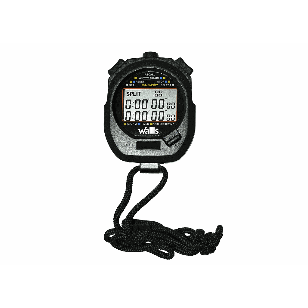 Cronometro profesional digital de cuarzo Wallis negro CD270311