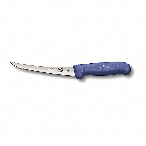 Cuchillo Deshuesador curvo mango Fibrox azul Victorinox 5.6602.15