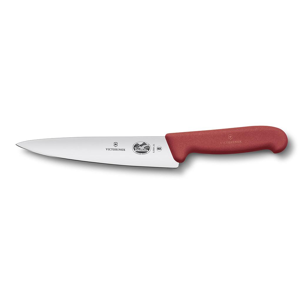 Cuchillo Para Chef 25 cm Rojo Victorinox