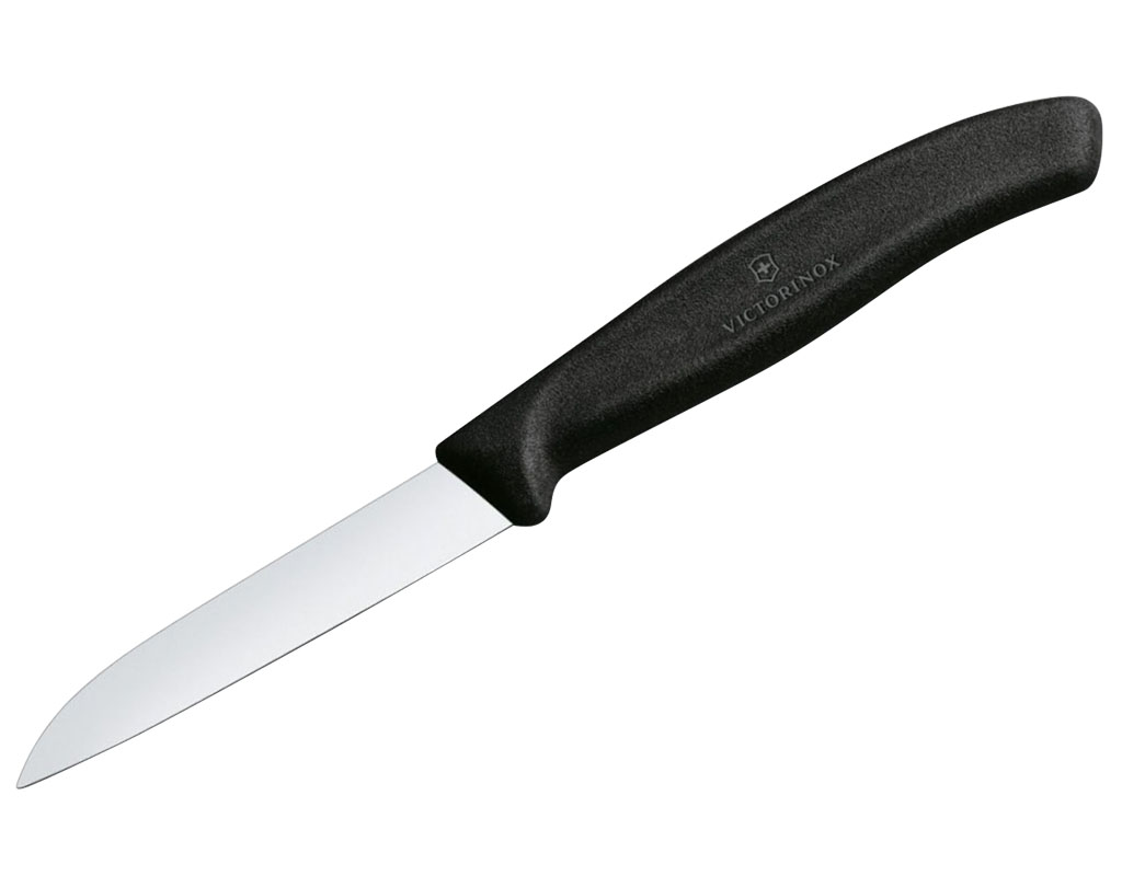 Cuchillo Swiss Classic Mondador Negro Victorinox