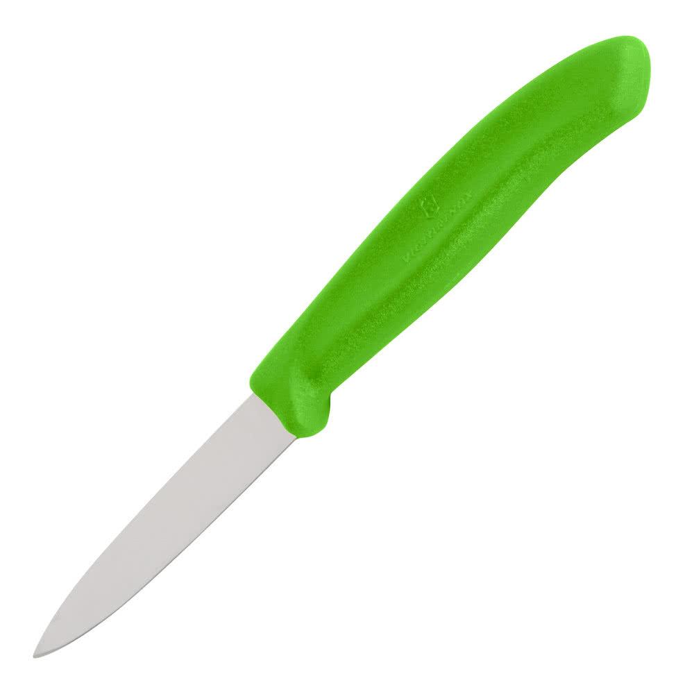 Cuchillo Swiss Classic Mondador de 8 cm con punta centrada Verde Victorinox