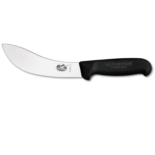 Cuchillo para despellejar, mango negro 15cm Victorinox 5.7803.12