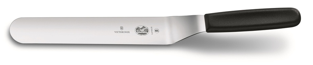 Espátula curva, con mango de nylon negro Victorinox
