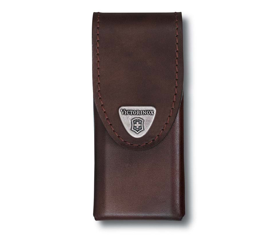 FUNDA DE PIEL MARRON PARA HERRAMIENTA SWISS TOOL PLUS VICTORINOX