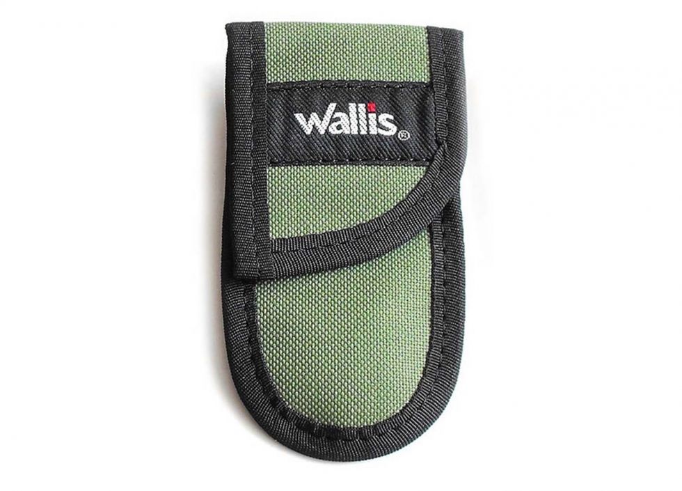 Funda chica, para navaja de bloqueo, verde, Wallis