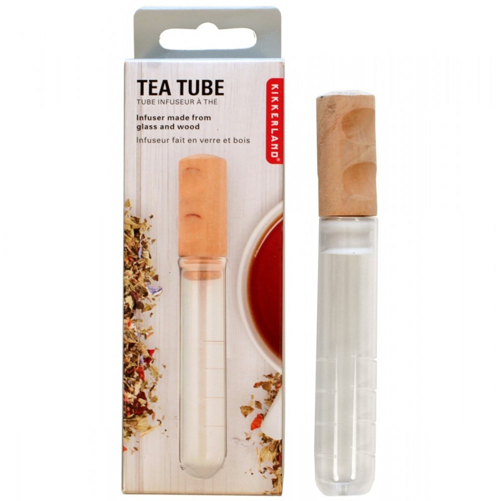 Infusor de té en forma de Tubo de ensayo Kikkerland 