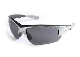 Lentes armazón plata/negro-gris, micas humo, Wallis