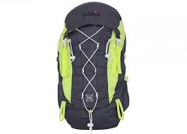 Mochila POON HILL, negro pantera con verde, Wallis