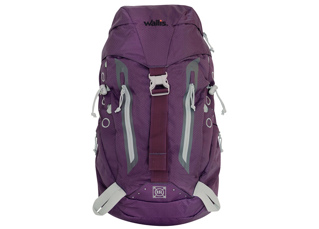 Mochila para media montaña THAPA morado Wallis B1781249
