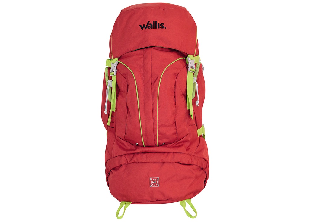 Mochila para montaña Zongla roja Wallis B1780143