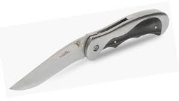 [K900614] Navaja de bloqueo manual, mango metal negro, Wallis