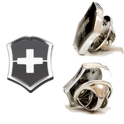 [4.1888.3] PIN NEGRO MOTIVO CRUZ VICTORINOX