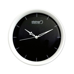 [TLD-3619E-BL] Reloj Steiner pared análogo negro TLD-3619E-BL