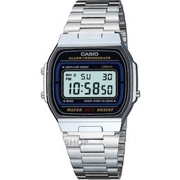 [A158WA-1R] Reloj digital Vintage, color acero Casio [A158WA-1R]