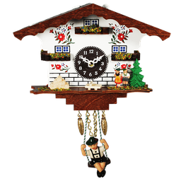 [8.0105.SQ.B] Reloj tipo CUCU casa 12cm 8.0105.SQ.B Steiner