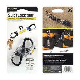 [MSBL-09-R7] Nite Ize SLIDELOCK 360° Mosqueton Magnetico MSBL-09-R7