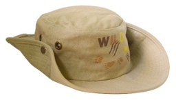 [C921196] Sombrero safari, khaki, Wallis