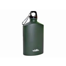 [B270453] Botella de aluminio, negro, Wallis