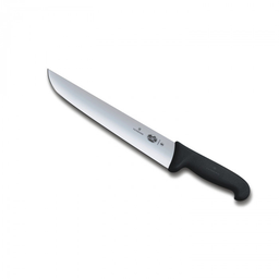 [5.5203.18] Cuchillo para carnicero recto, Hoja 18 cm negro 5.5203.18