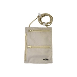 [W0310280] Cartera de seguridad, beige, Wallis W0310280