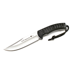 [500642] Cuchillo Predator plata con negro Muela 500642