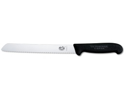 Cuchillo carnicero hoja recta mango fibrox negro 20cm