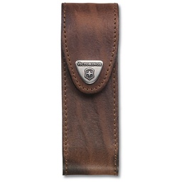 [4.0548] FUNDA DE PIEL MARRON PARA NAVAJA 111 MM DE 4 A 5 CAPAS VICTORINOX