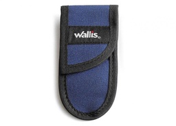 [C330207-ME] Funda mediana, para navaja de bloqueo, azul marino, Wallis