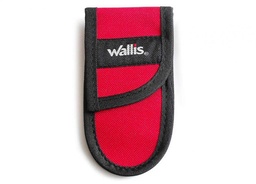 [C330106-ME] Funda mediana, para navaja de bloqueo, rojo, Wallis