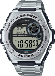 [MWD-100HD-1AVCF] Reloj CASIO MEN'S  Silver MWD-100HD-1AVCF