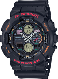 [GA-140-1A4CR] Reloj Casio G-Shock BLK GA-140-1A4CR