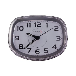 [SQ865SPBK] Reloj Steiner despertador análogo SQ865SPBK
