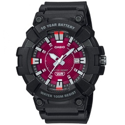 [MW-610H-4AVCF] Reloj Casio HD 10YR Ana Resin RED MW-610H-4AVCF
