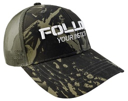 [C9213153] Gorra Wallis FOLLOW YOUR INSTICTS verde CAMU C9213153