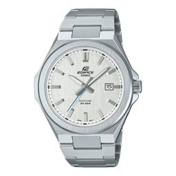 [EFB-108D-7AVCR] Casio Edifice 3H SS WHT  EFB-108D-7AVCR