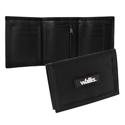 [W0303308] CARTERA C/VELCRO 3 DOBLECES,CERRADA 14 wallisW0303308