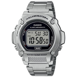 [W-219HD-1AVCF] Casio HD DIGI METAL BLK W-219HD-1AVCF